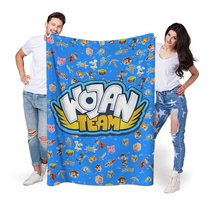 Nowy koc flanelowy Wojan