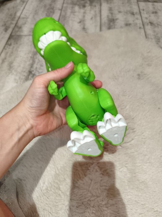 T-rex dinozaur tyranozaur zabawka interaktywna figurka TRex