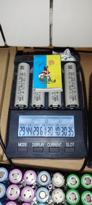 Акумулятор високотоковий 18650 Molicel P28A 2800mAh P26A 11мОм 35Ампер