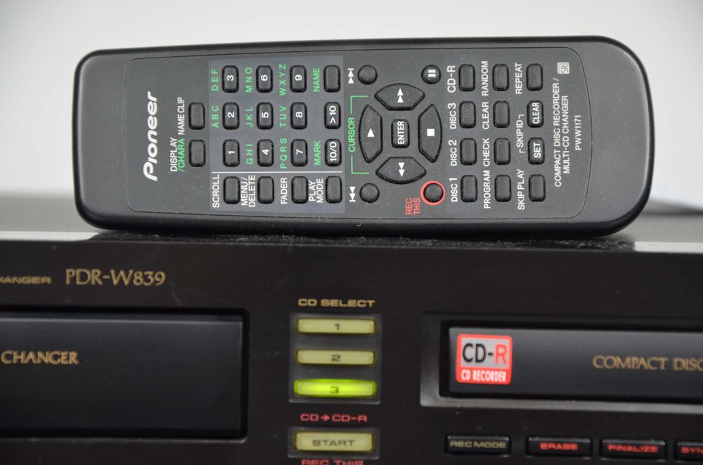 PIONEER PDR-W839 Nagrywarka CD-R Pilot Okazja