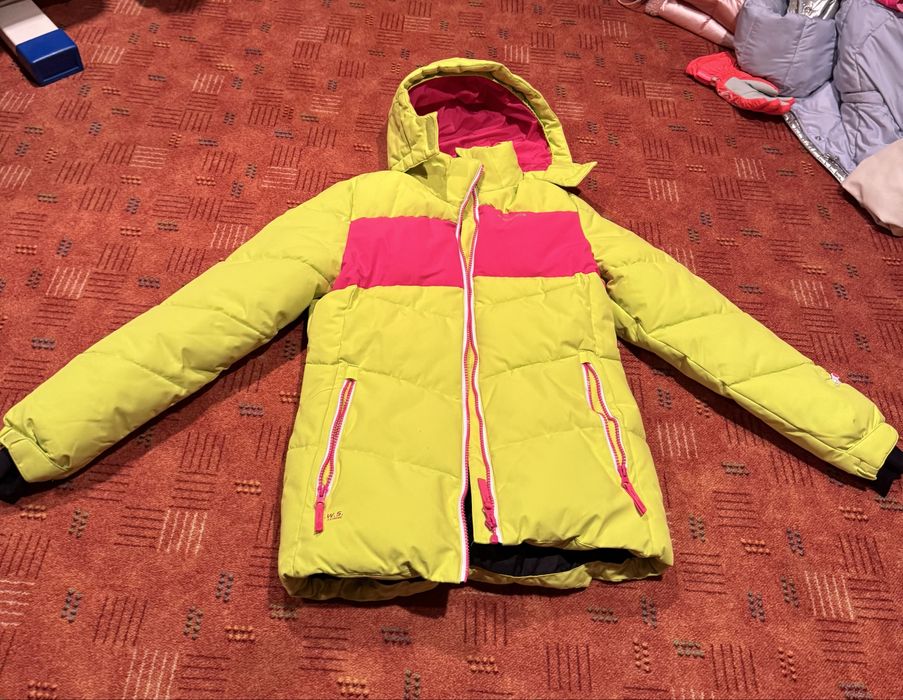 Зимовий або лижний костюм для дівчинки