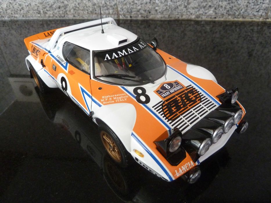 1:18 SunStar, Lancia Stratos HF, Acropolis 1978, Minichamps AutoArt