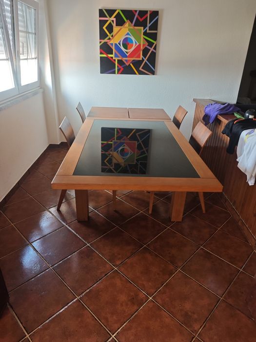 Mesa de jantar maciço445945949088000001
