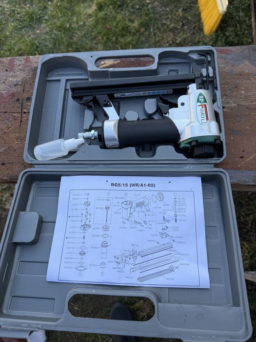 Пневмопістолет каркасний для багетних стрілок EZ- Fasten BG5/15, новий