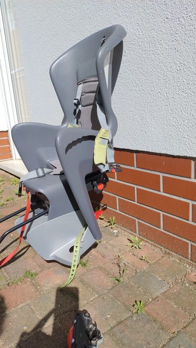 Fotelik rowerowy polisport billby z dwoma adapterami