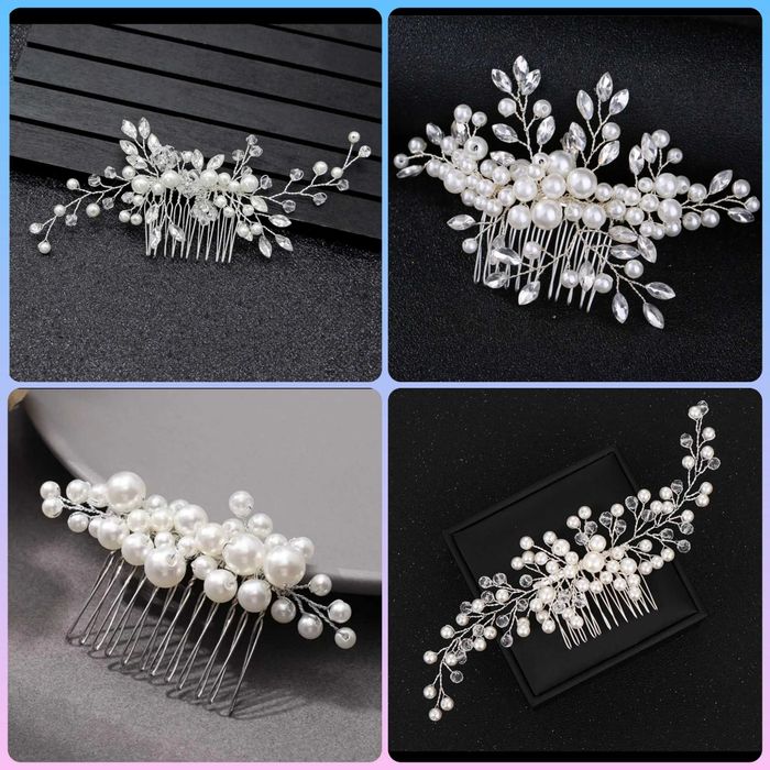 Весільні прикраси у волосся