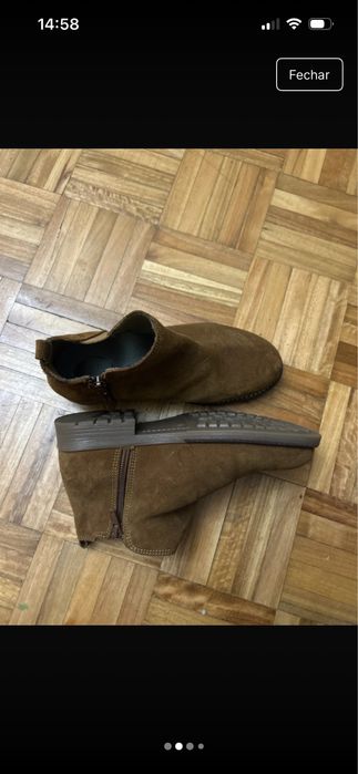 Botas pelo tornozelo