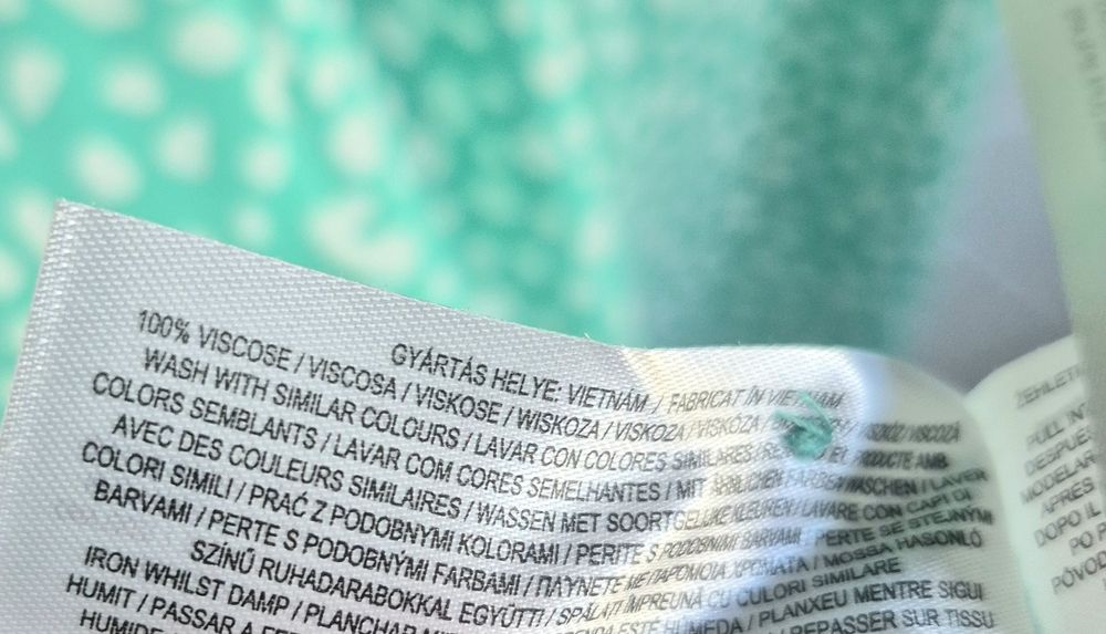 Sukienka maxi dluga vintage M 38 L 40 w groszki zielona wiskoza bufki