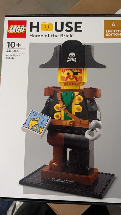 Zestaw kolekcjonerski Lego 40504 Kapitan Rudobrody Pirat