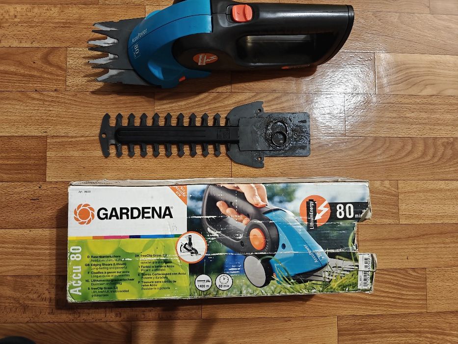Кущоріз Gardena тример для трави ножиці акумуляторні