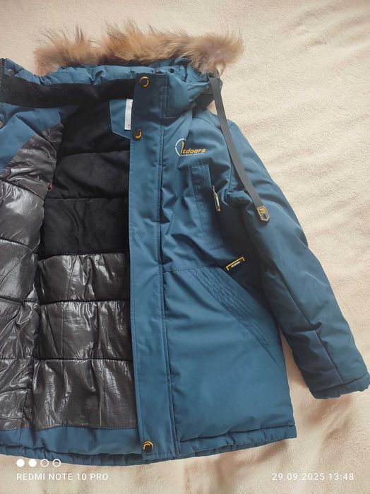 Курточка зимова для хлопчика 140см