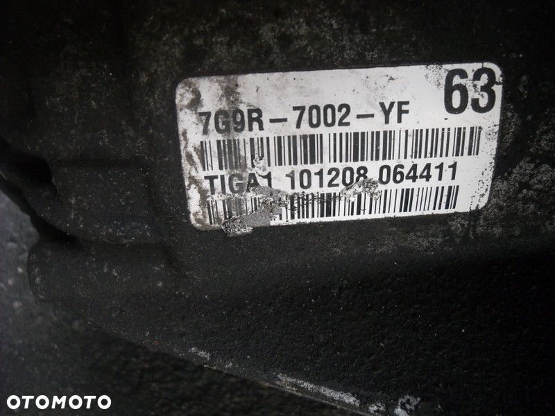 Skrzynia biegów Ford mondeo mk4 2.0 tdci 7G9R7002YF
