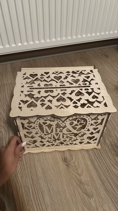 Ящик/ коробка  для грошей, конвертів на весілля