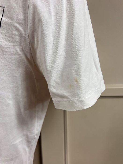 Armani Exchange roz. M męki biały t-shirt koszulka 100% bawełna white tee 100% cotton AX