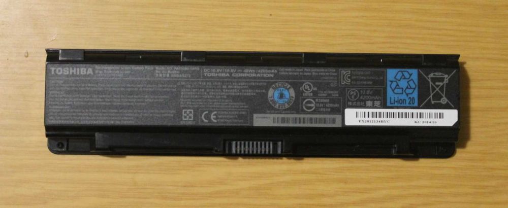 Батарея Toshiba C40,C45,C50,C55,C70,C75,C805(PA5109U-1BRS)