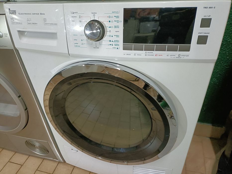 Máquinas de secar roupa bomba de calor A+