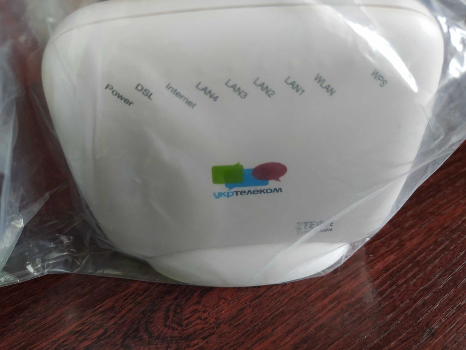 Модем вайфай роутер Укртелеком заводской комплект