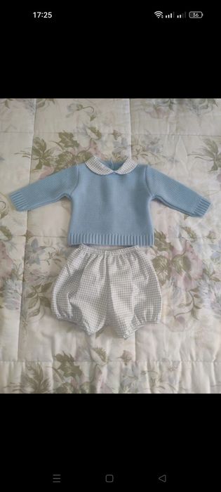 Conjunto menino azul