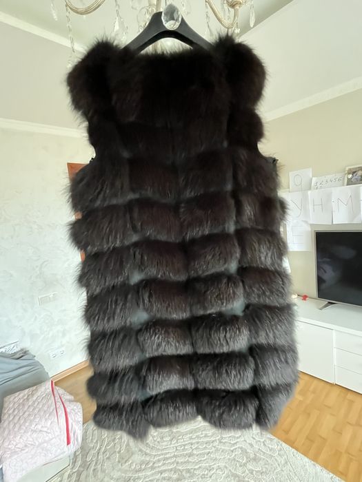 Натуральна безрукавка