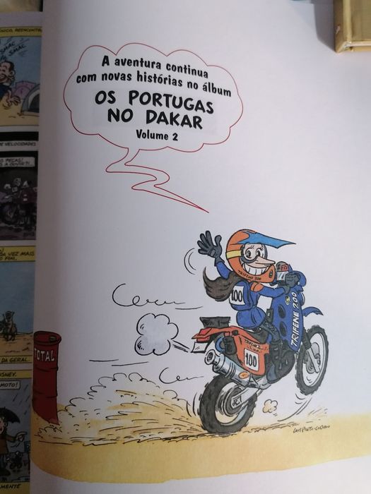 BD Os Portugas no Dakar I e II