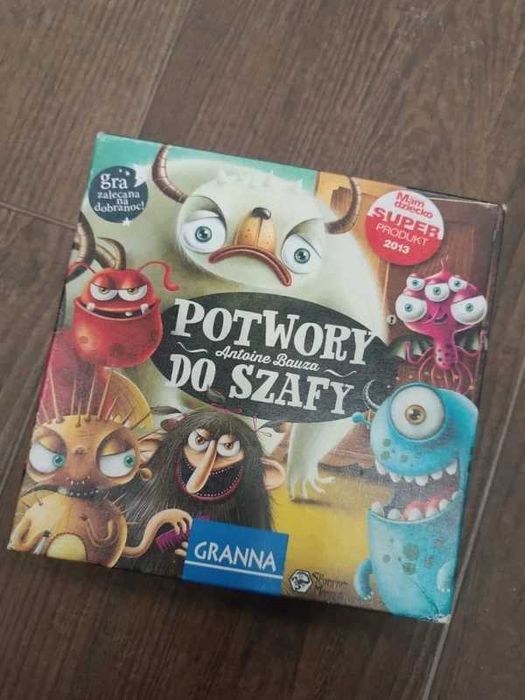 Gra Rodzinna: Potwory do szafy: Granna 00177