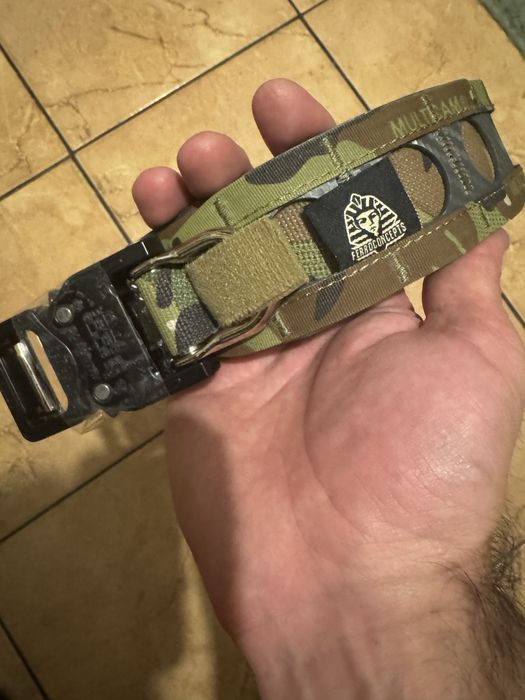 Пояс тактичний військовий  на велкро мультикам стиль ferro