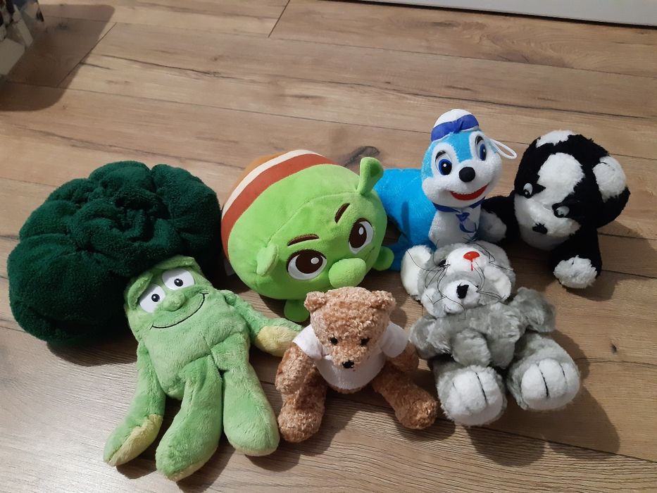 Maskotki 6 sztuk