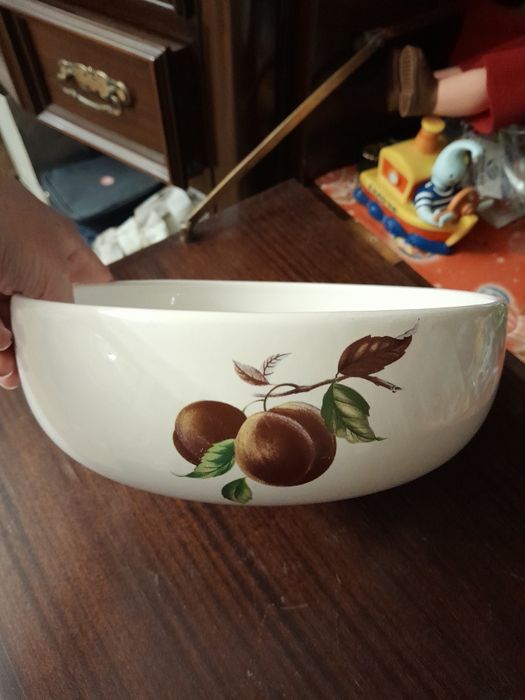 Saladeira vintage em cerâmica