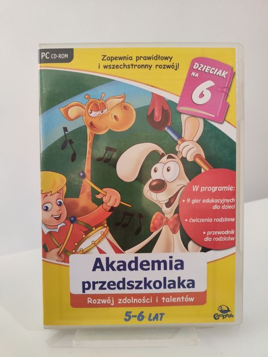 Akademia przedszkolaka Rozwój zdolności i talentów PC