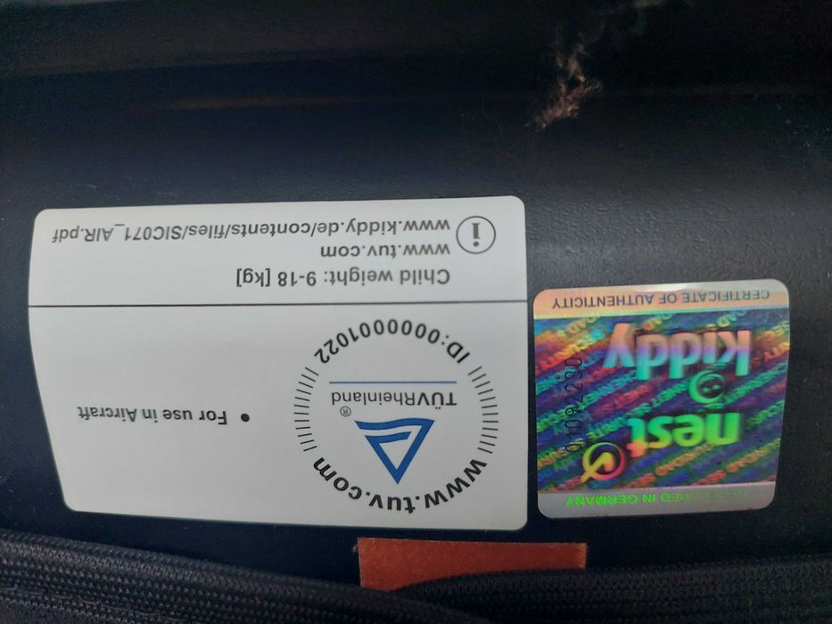 Автокрісло Kiddy Phoenixfix Pro 2 добрий стан Німеччина