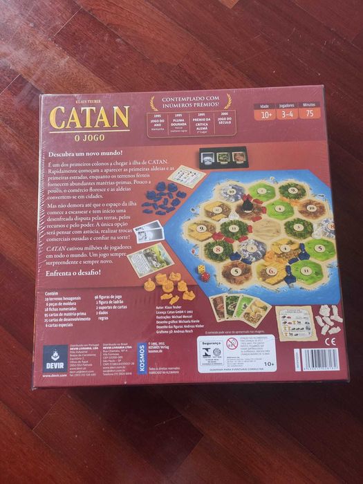 Catan - Jogo de tabuleiro (selado)