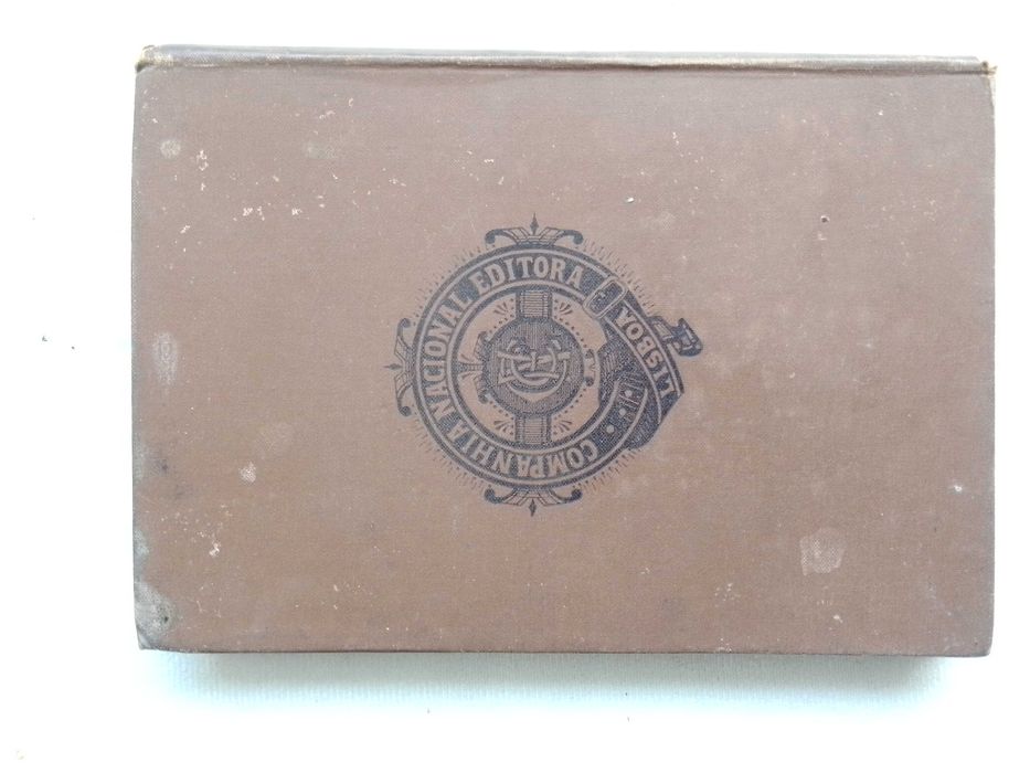 Antigo Livro de Júlio Verne ediçao de 1889