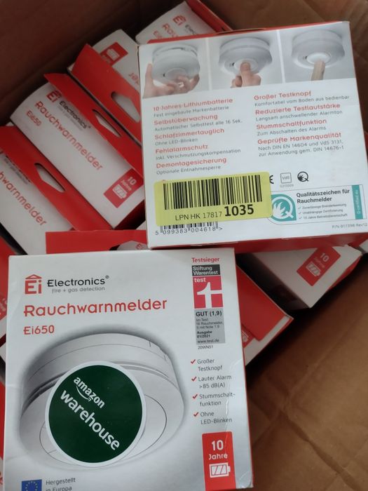 Bez przewodowe czujniki dymu