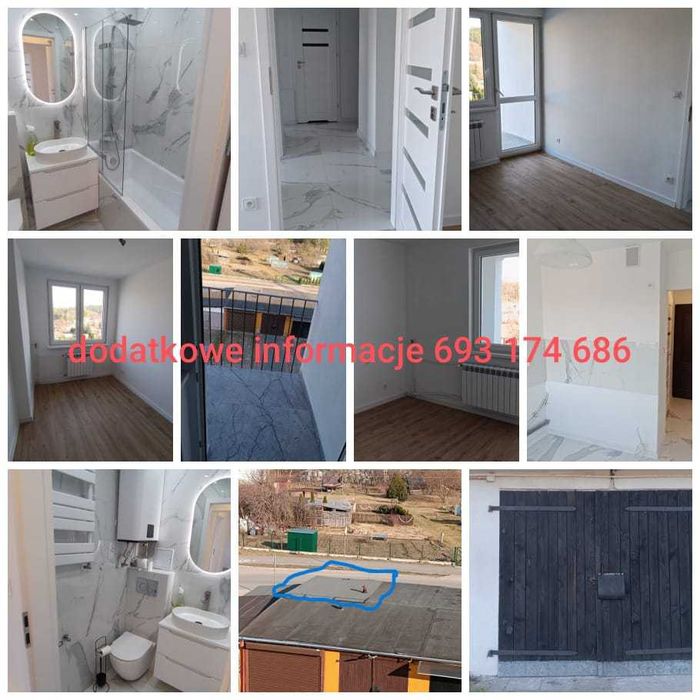 sprzedam mieszkanie z garażem Nowe Miasto Lubawskie - Mszanowo po kapitalnym remoncie