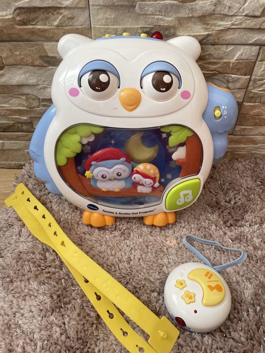 Музыкальный ночник-проектор Vtech "Twinkle&Soothe Owl"