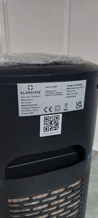 Ventilador Polar Tower Smart Klarstein NOVA