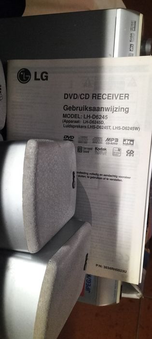 Sistema de som LG DVD 25W