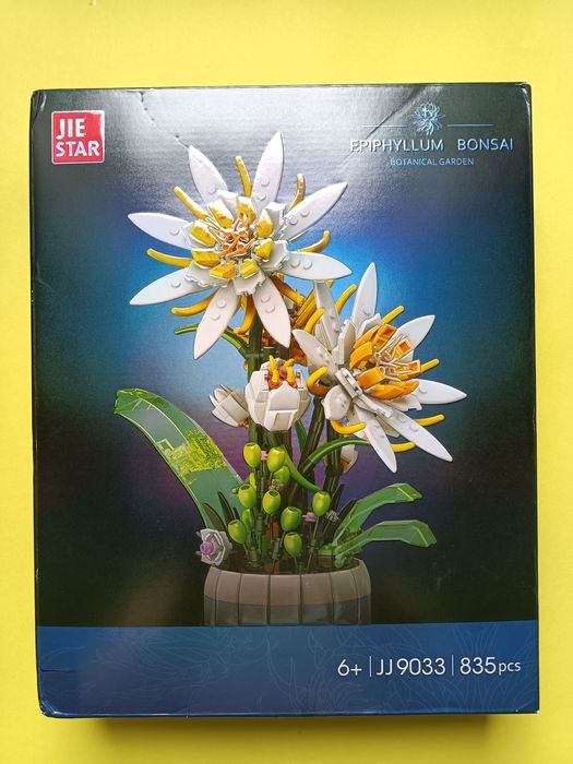 Конструктор, мини Лего: Орхидея, Ромашки, Розы (Троянда), Лилия