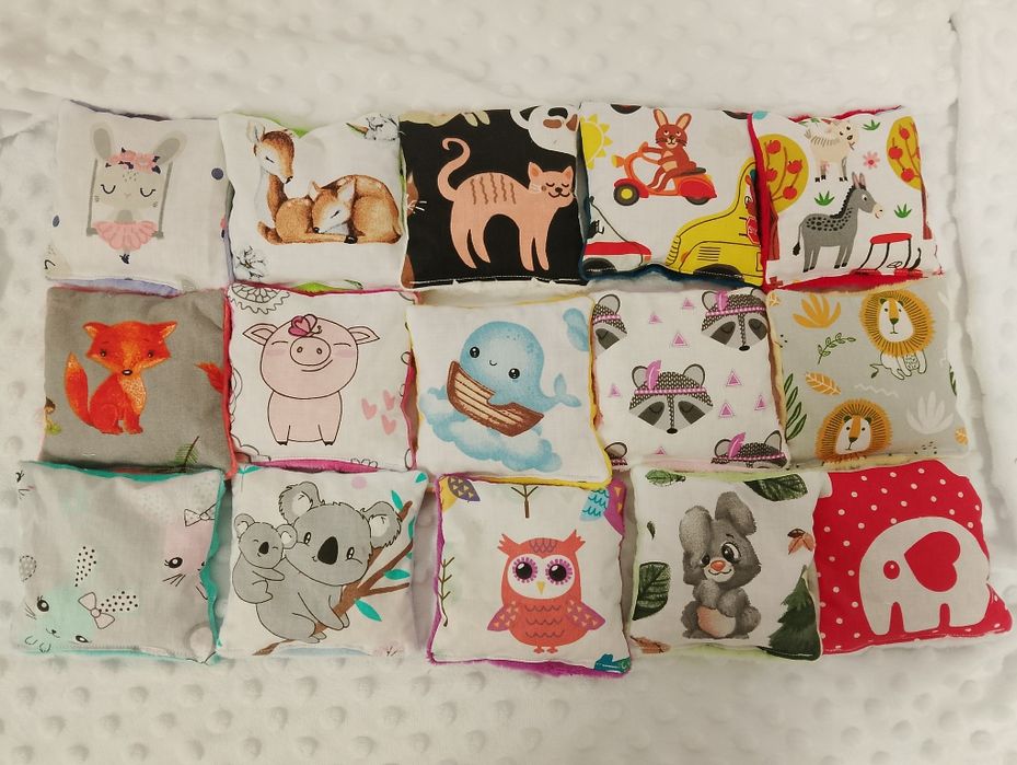 Woreczki gimnastyczne bawełna / minky