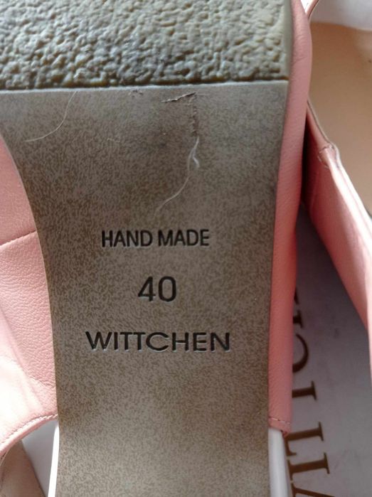 Śliczne skórzane sandały Wittchen