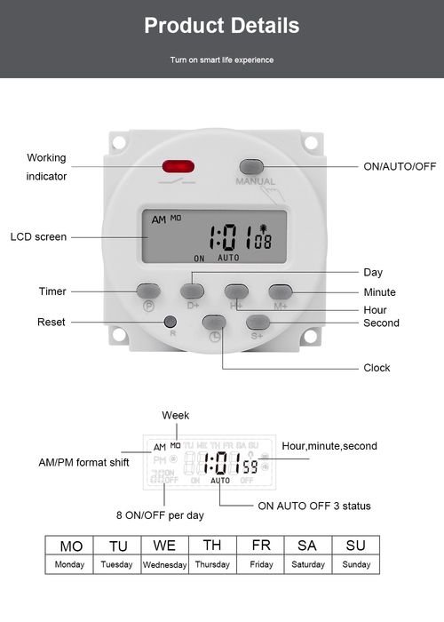 Relógio controlador 12v. 1seg.430092951110307841