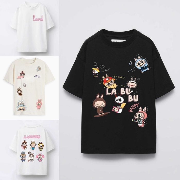 Футболки з labubu на дівчинку від 5 до 14 років