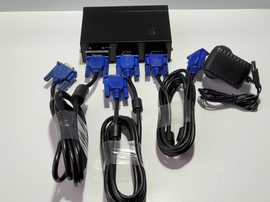 VGA спліттер MT-VIKI 2 Port 1920x1440 60 Гц 1080P FHD 3 VGA кабель