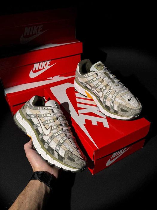 !SALE! Nike P-6000 Olive White Beige 41 42 43 44 45 найки