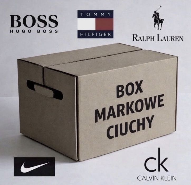 Mystery Box z Markowymi Ciuchami / Paleta MIX odzieży, ubrania markowe