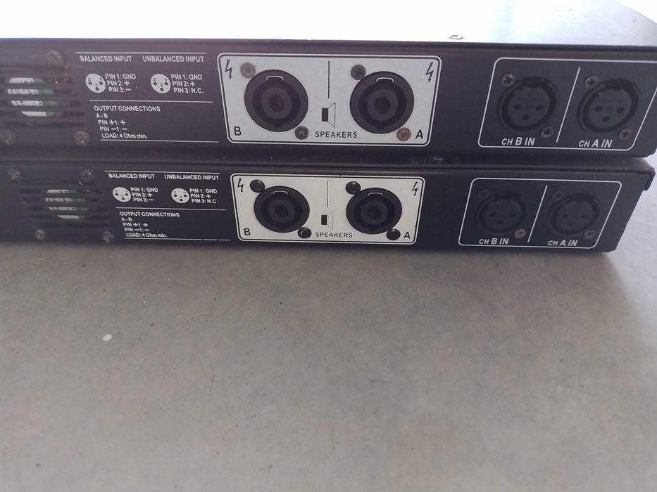 2x Amplificador 3Audio DA1K2 (1200w - 4ohms)