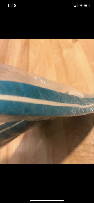 Turkusowe klapki japonki na  plażę rozm 40, 27 cm, nowe z metką unisex