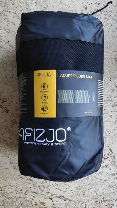 Mata do akupresury 4FIZJO z poduszką – naturalny sposób na odprężenie