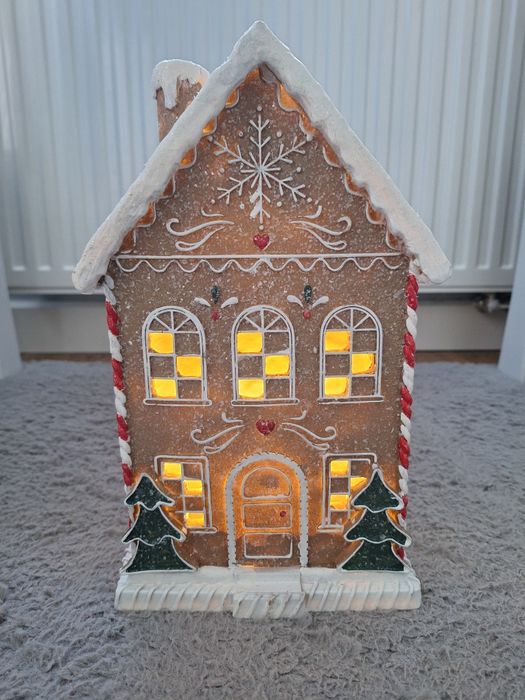 Home&You domek LED piernikowy dekoracja świąteczna podświetlana
