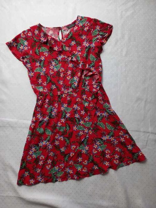 Primark piękna sukienka z falbaną 152/158